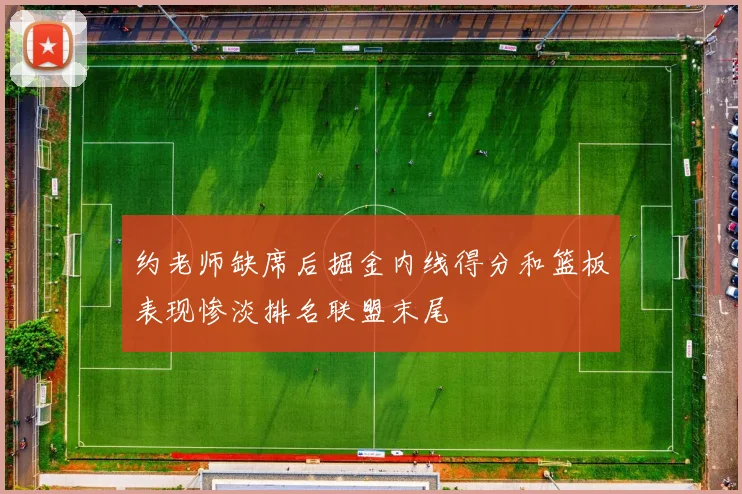 约老师缺席后掘金内线得分和篮板表现惨淡排名联盟末尾